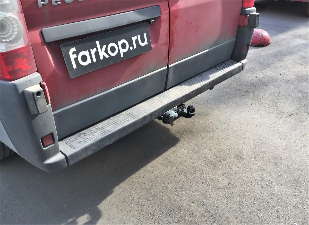 Фаркоп Лидер Плюс для Peugeot Boxer (L1,L2,L3) 2006- P107-FC в Барнаул