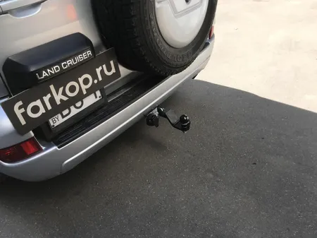 Фаркоп Лидер Плюс для Toyota Land Cruiser Prado J120 2002-2009 T123-AE в Барнаул