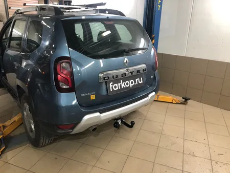Фаркоп Лидер Плюс для Renault Duster 2015-2021 R115-A в Барнаул