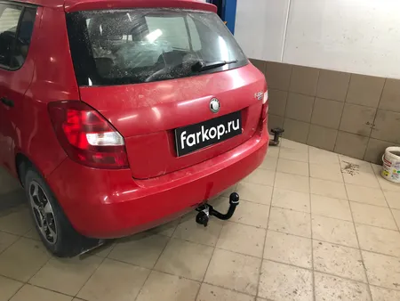 Фаркоп Лидер Плюс для Skoda Fabia (хетчбек) 2007-2015 Арт. S102-A S102-A в Барнаул