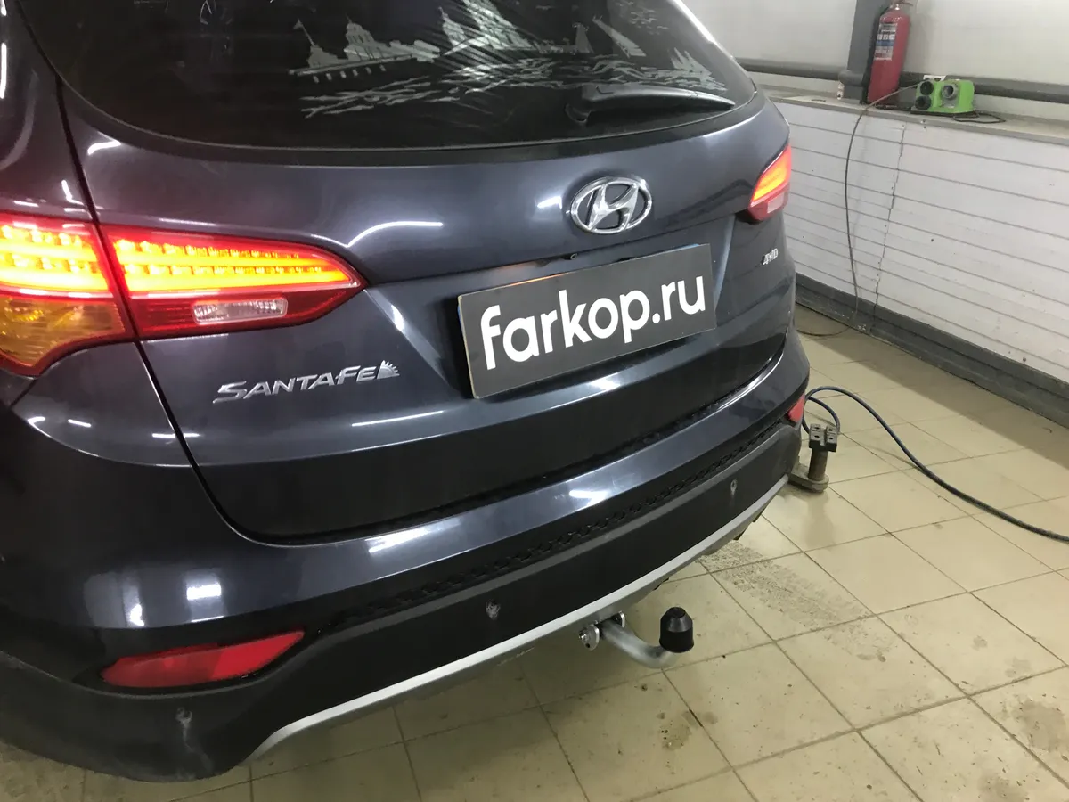 Фаркоп Galia для Hyundai Santa Fe (вкл. Grand) 2012-2018 H091A в Барнаул
