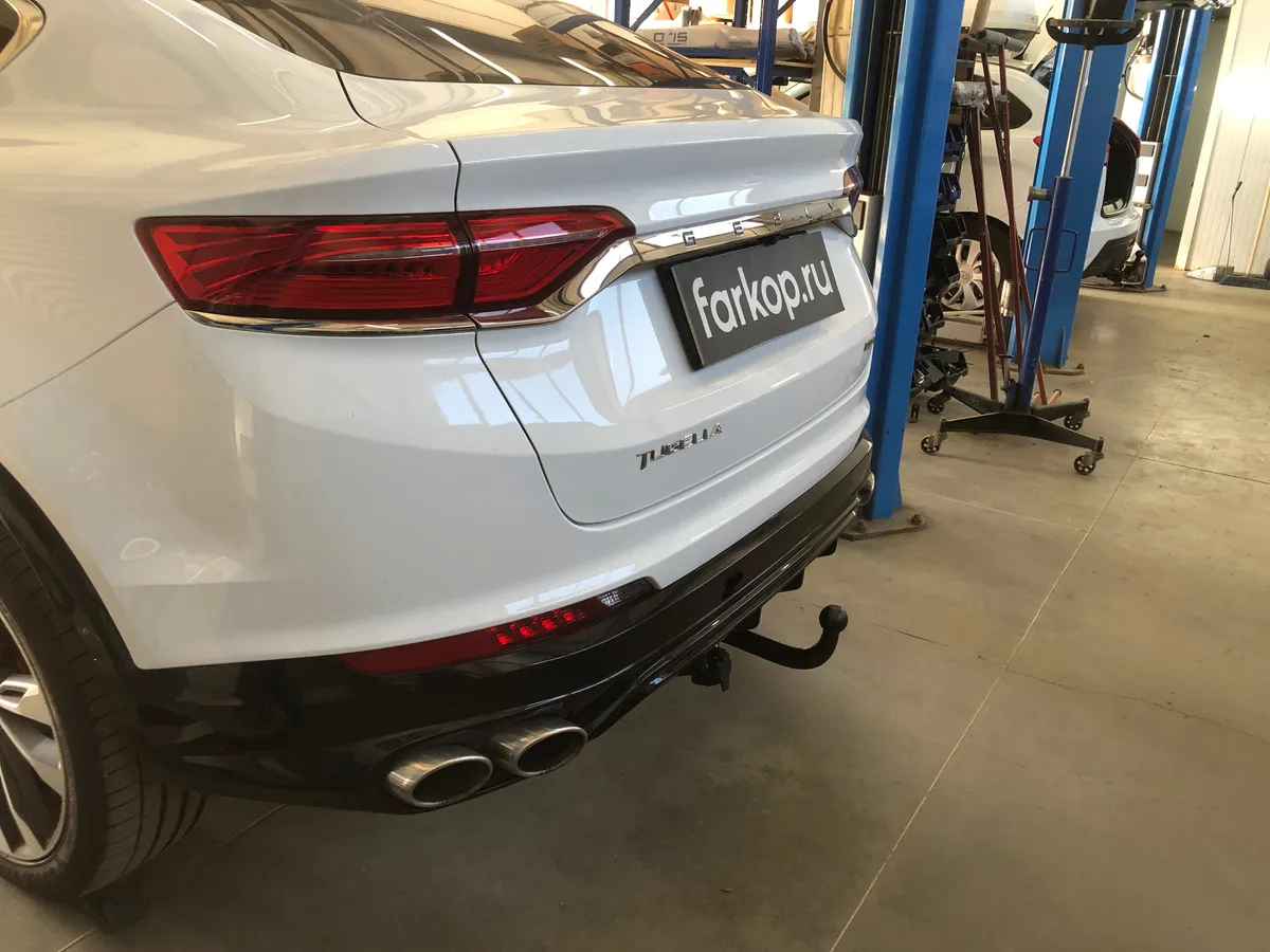Фаркоп Oris для Geely Tugella 2019- 9023-A в Барнаул Фаркоп Oris для Geely Tugella 2019- 9023-A в Барнаул