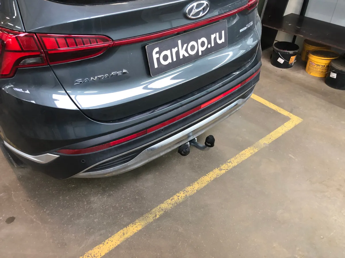 Фаркоп Galia для Hyundai Santa Fe 2020-2024 K050A в Барнаул