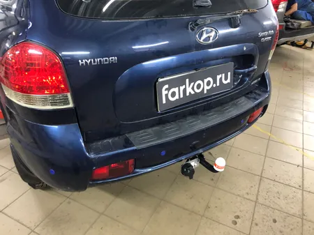 Фаркоп Трейлер для Hyundai Santa Fe Classic 2007-2012 7230 в Барнаул