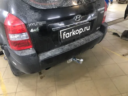 Фаркоп Лидер Плюс для Hyundai Tucson 2004-2010 H204-BA в Барнаул