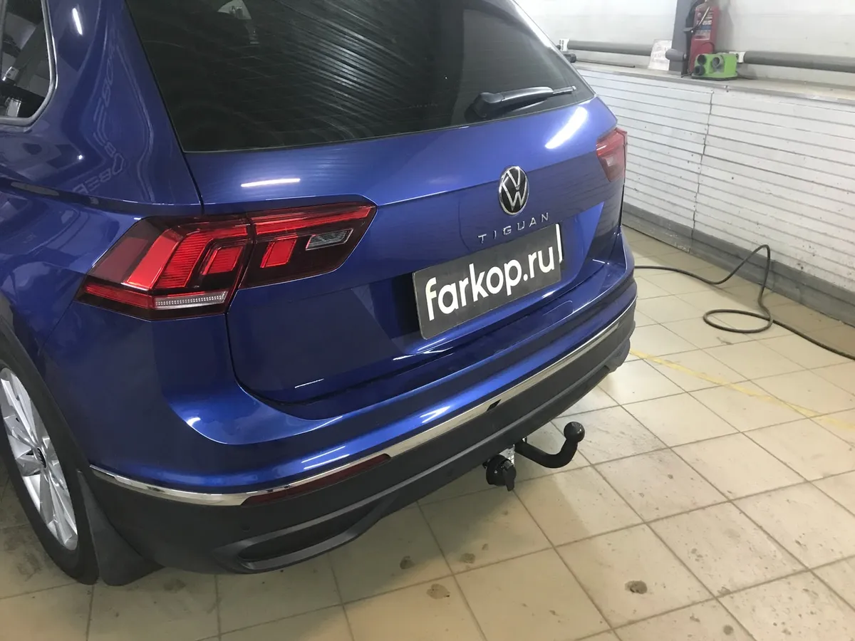 Фаркоп Лидер Плюс для Volkswagen Tiguan 2017- V123-A в Барнаул