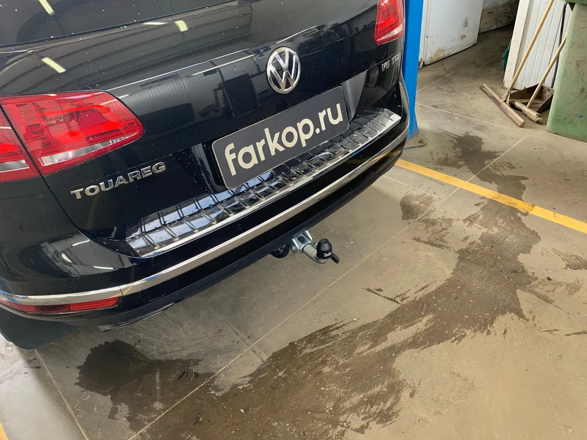 Фаркоп Galia для Volkswagen Touareg 2010-2018 V052C в Барнаул