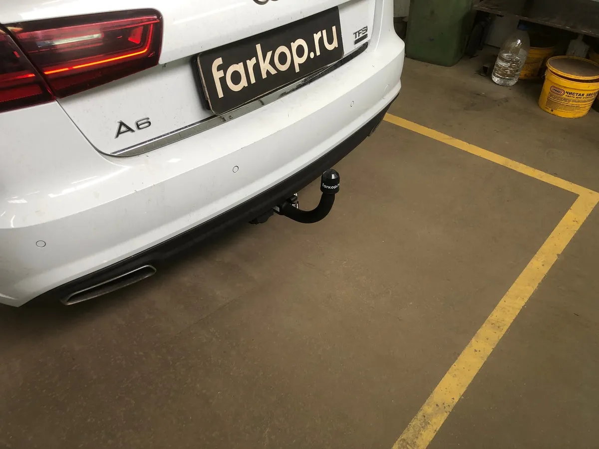 Фаркоп Steinhof для Audi A6 2011-2018 A-099 в Барнаул