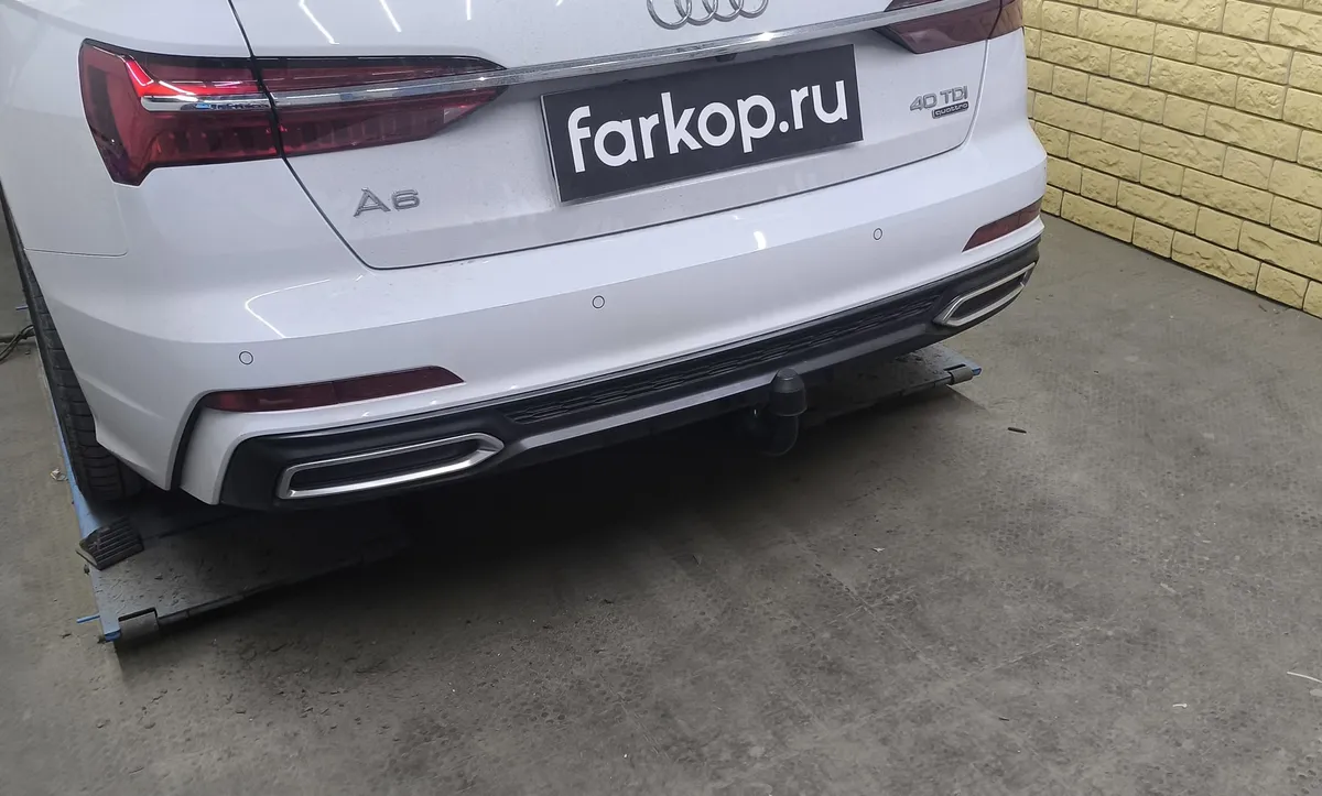 Фаркоп Galia для Audi A6 (седан, универсал) 2018- A051V в Барнаул
