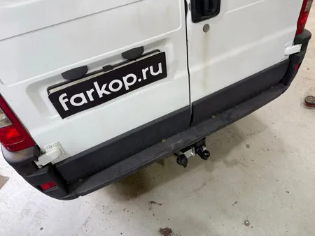 Фаркоп Лидер Плюс для Fiat Ducato (Соллерс) 2007-2012 Арт. F202-FC F202-FC в Барнаул