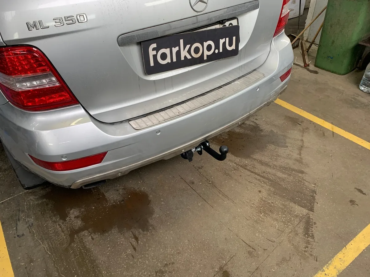 Фаркоп Лидер Плюс для Mercedes M-class 2005-2011 M205-A в Барнаул