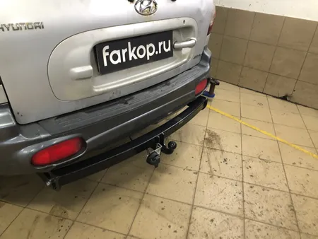 Фаркоп Лидер Плюс для Hyundai Santa Fe 2001-2006 H205-A в Барнаул