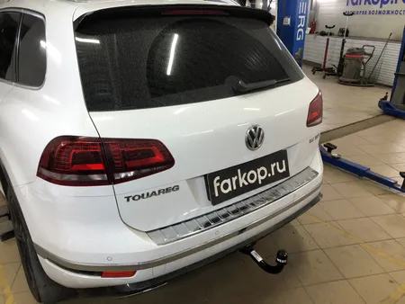 Фаркоп Oris для Volkswagen Touareg 2010-2018, кроме R-Line 3555-D2 в Барнаул
