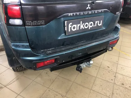 Фаркоп Лидер Плюс для Mitsubishi Pajero Sport 1998-2008 M107-F в Барнаул