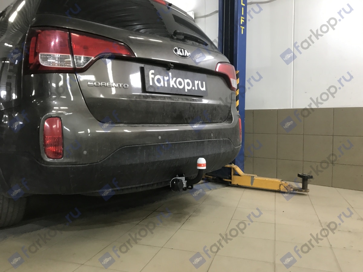 Установили фаркоп Трейлер для Kia Sorento 2015 г.в.