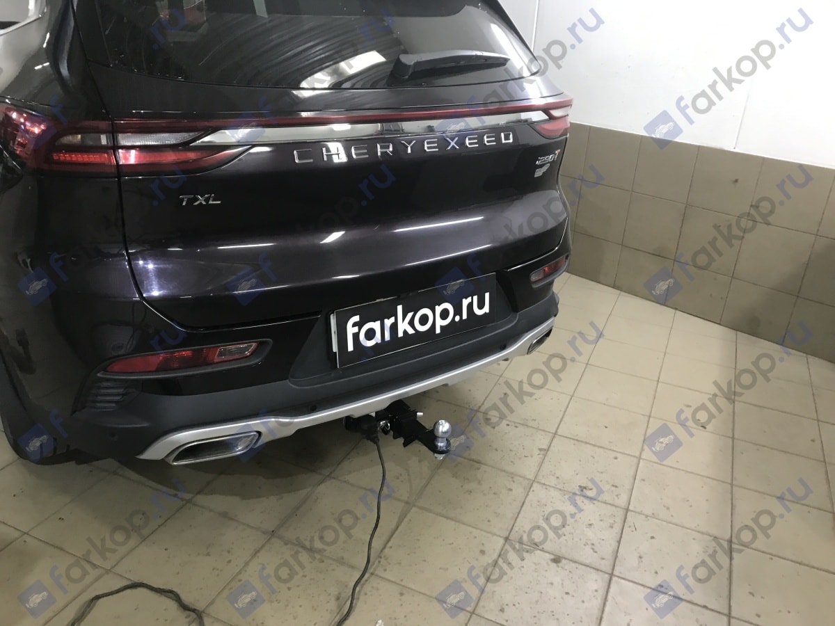 Установили фаркоп Лидер Плюс для EXEED TXL 2021 г.в.
