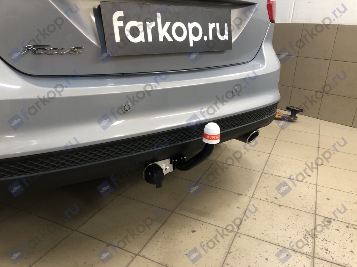 Установили фаркоп Трейлер для Ford Foсus 2013 г.в.