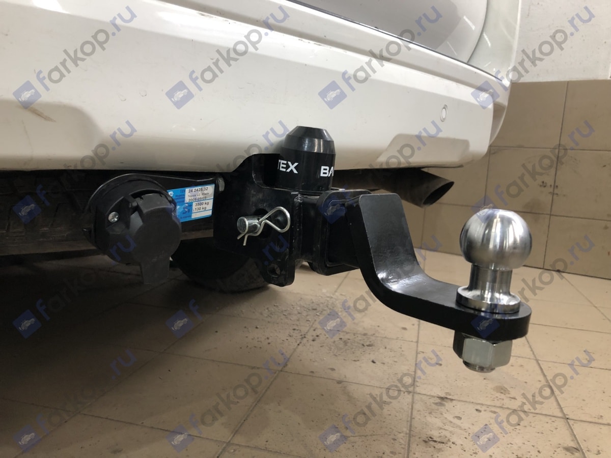 Установили фаркоп Baltex для Toyota Land Cruiser Prado J150 2019 г.в.