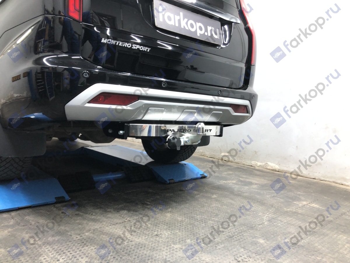 Установили фаркоп Baltex для Mitsubishi Montero Sport 2021 г. в.